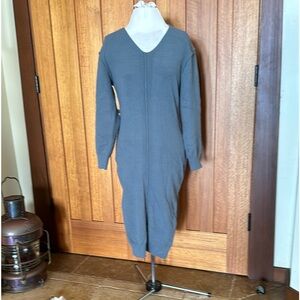 Black Tape_ Grey Sweater Dress PS